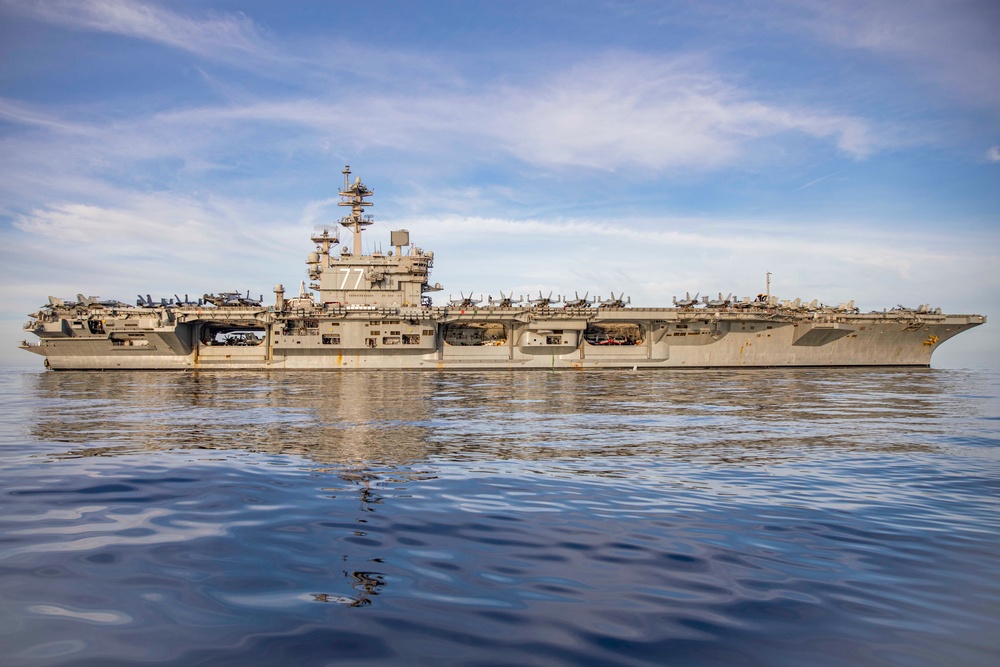 USS George H.W. Bush Small Boat Operations