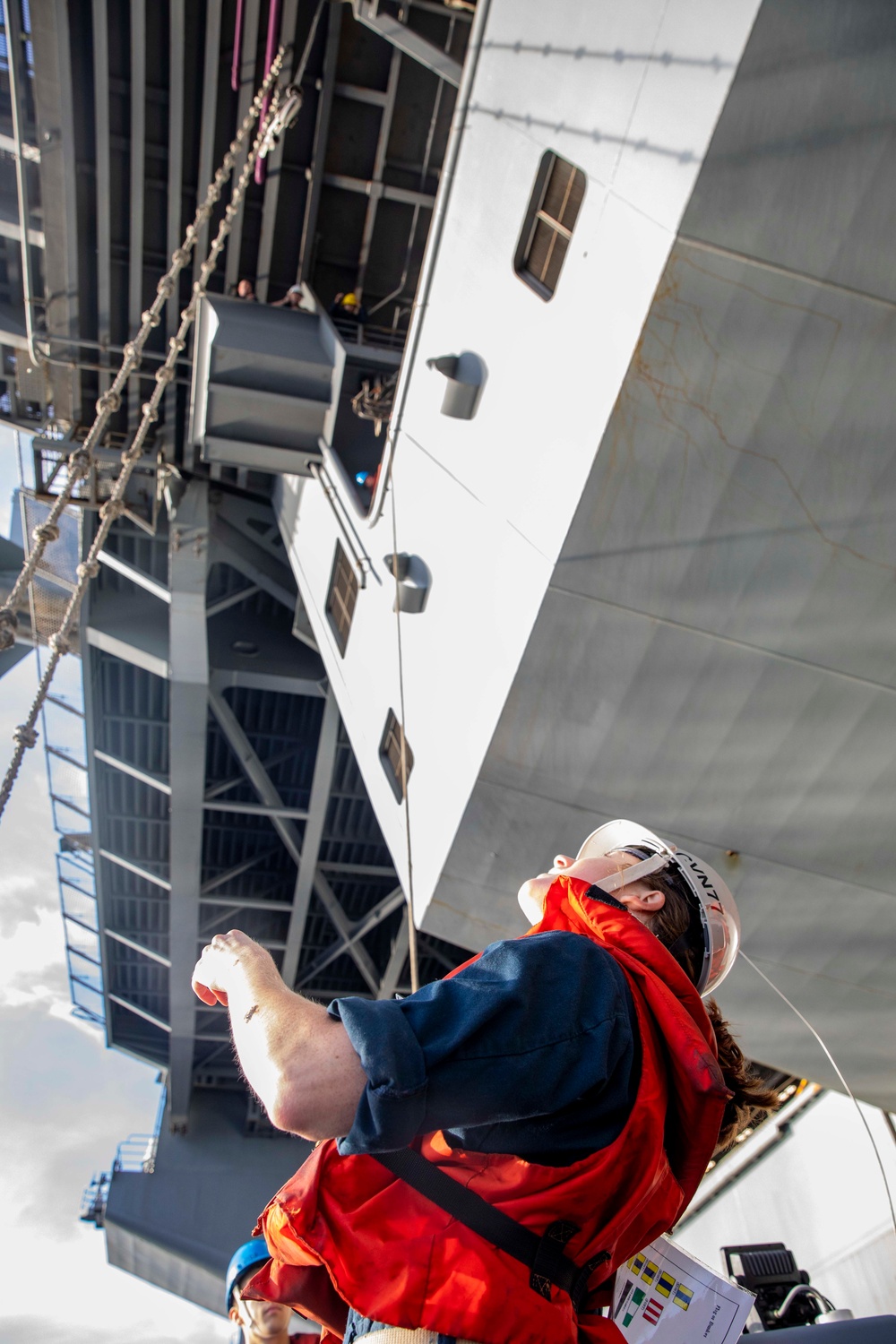 USS George H.W. Bush Small Boat Operations