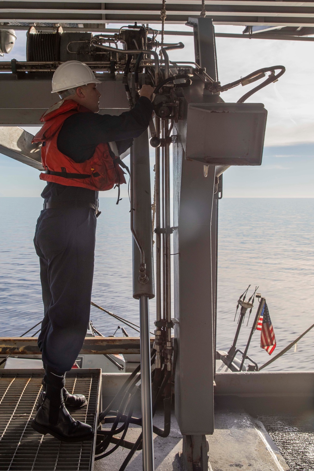 USS George H.W. Bush Small Boat Operations