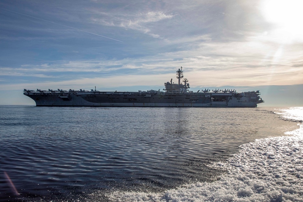 USS George H.W. Bush Small Boat Operations