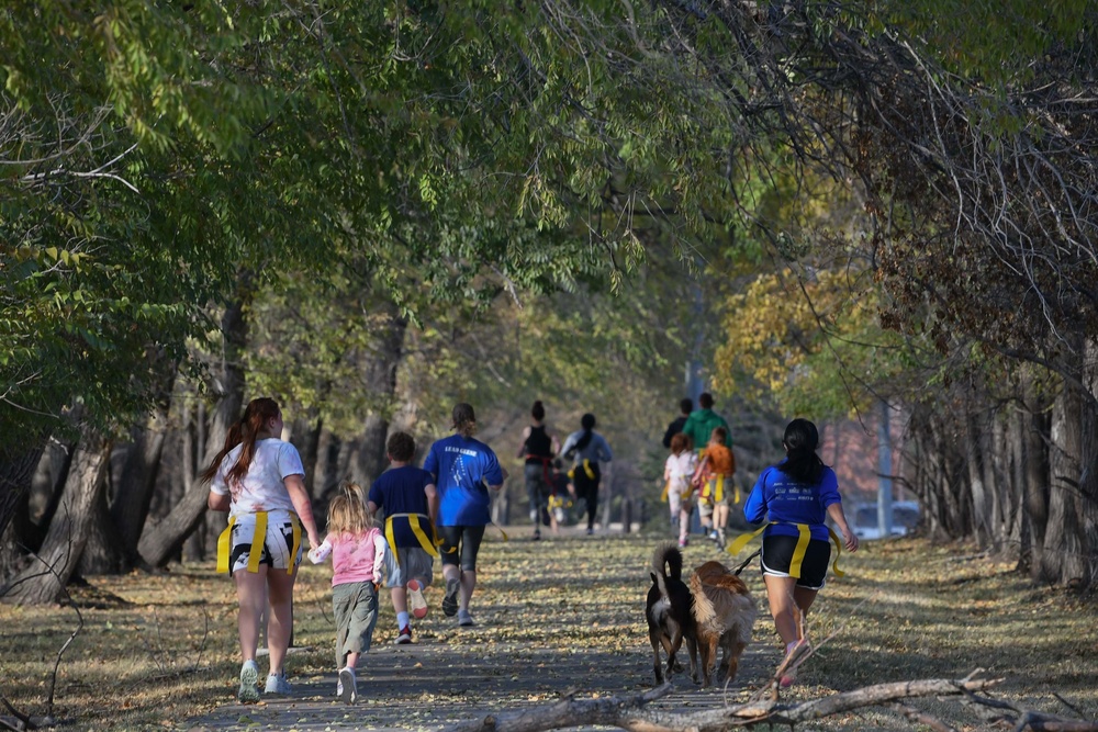 Grand Forks AFB zombie run
