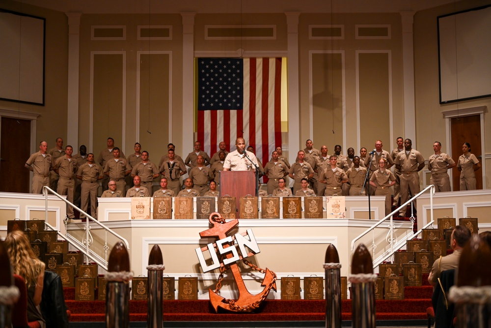 NSA Mid-South FY23 Chief Petty Officer Pinning Ceremony