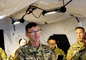First Team conducts Command Post Exercise
