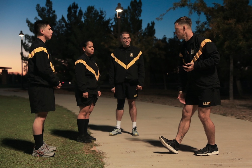 Stepping up physical training