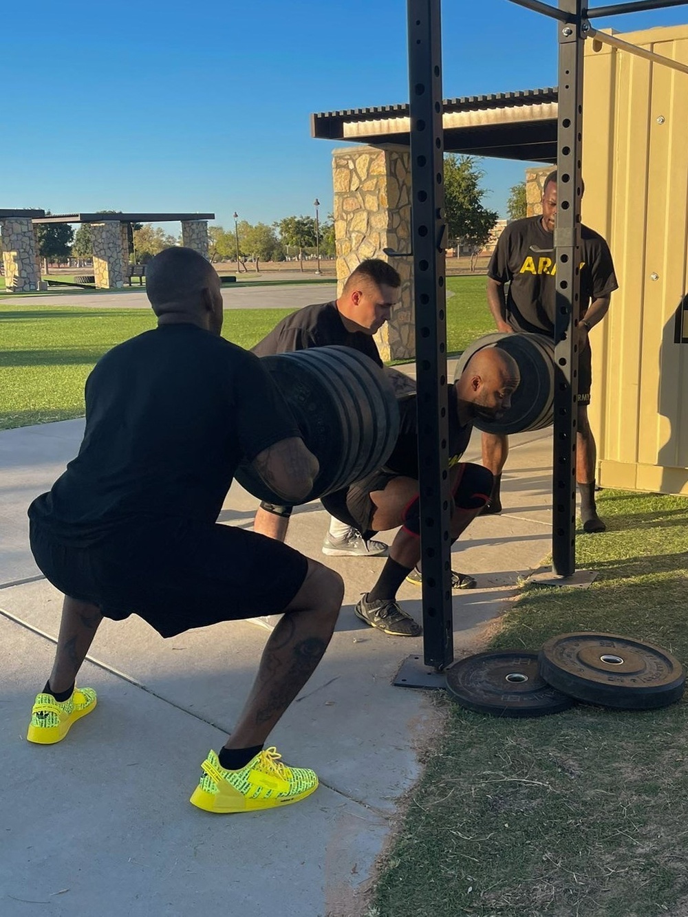 Stepping up physical training