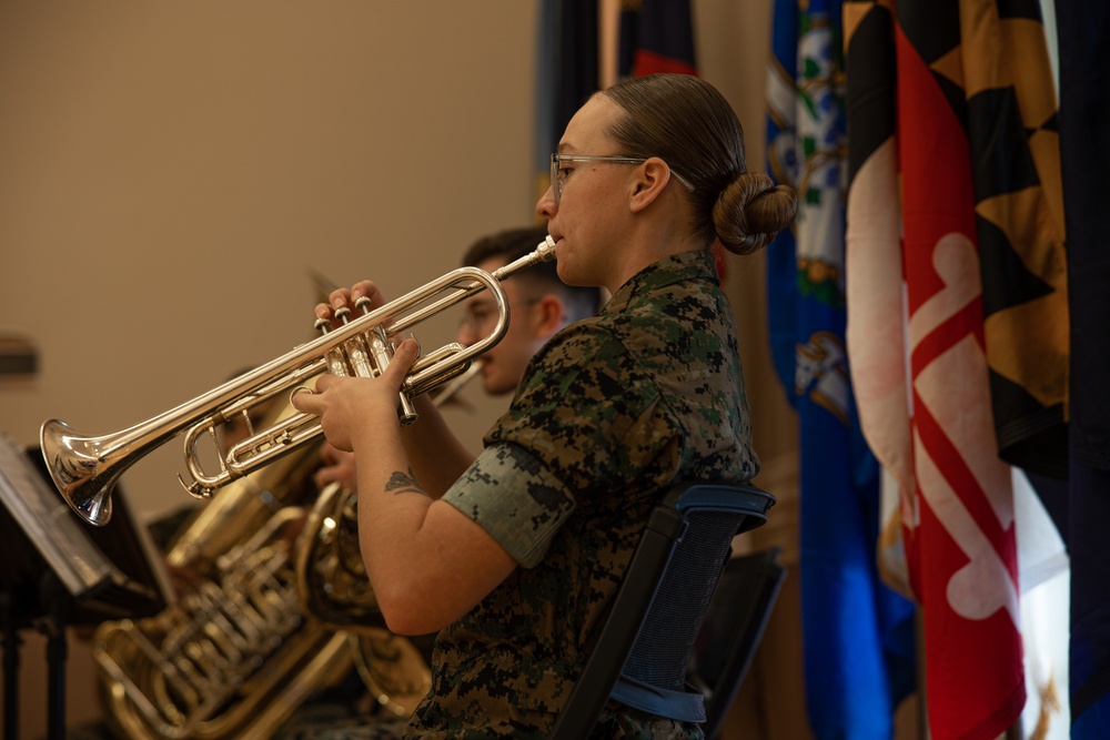 Master Gunnery Sgt. Williams Retired