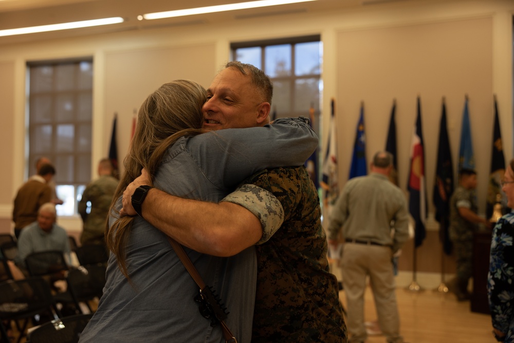 Master Gunnery Sgt. Williams Retired