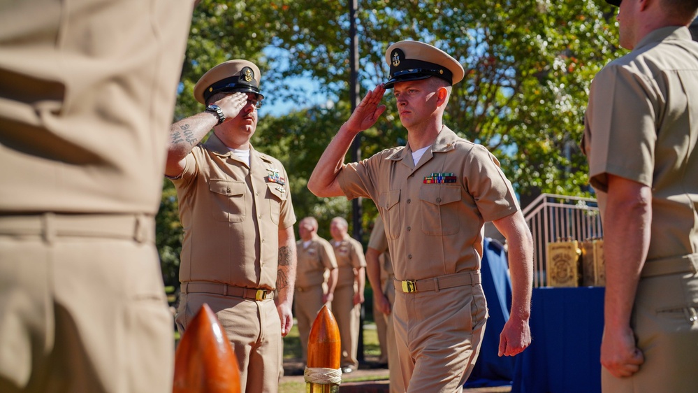 Naval Support Activity Hampton Roads Chief Petty Officer Pinning Ceremony