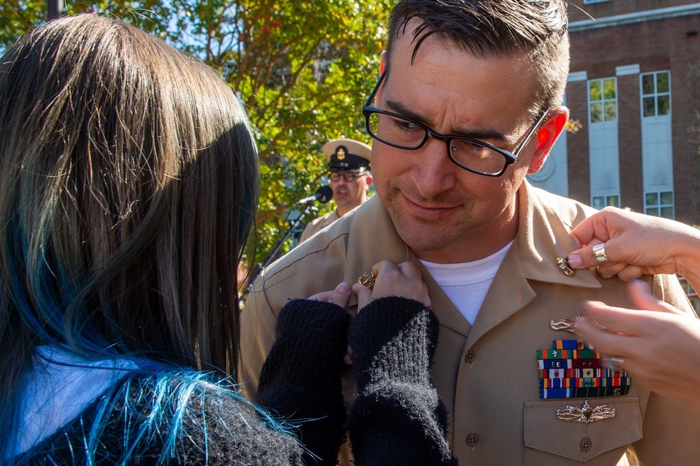 Naval Support Activity Hampton Roads Chief Petty Officer Pinning Ceremony