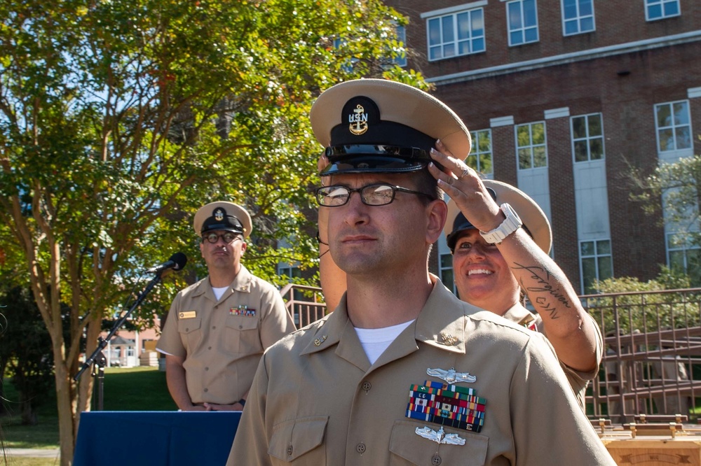 Naval Support Activity Hampton Roads Chief Petty Officer Pinning Ceremony