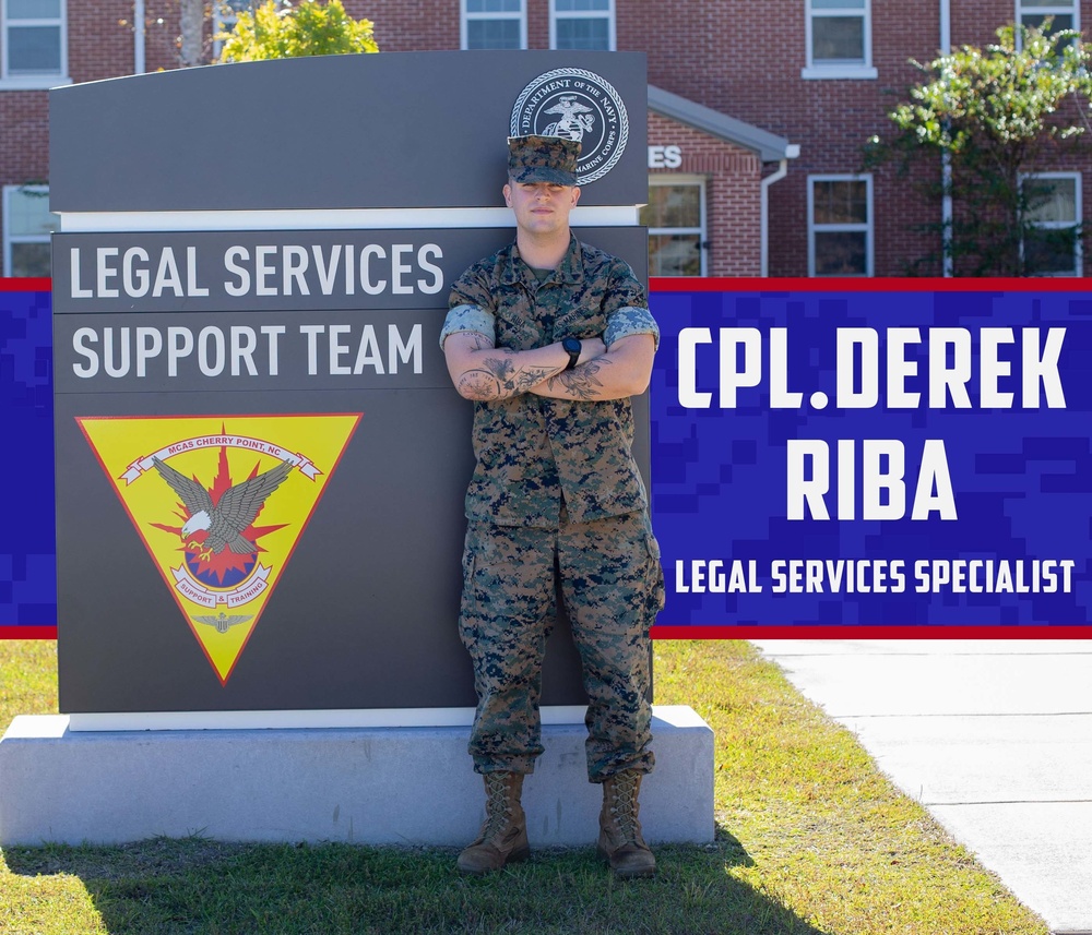 Meet the Marine; Cpl. Derek Riba