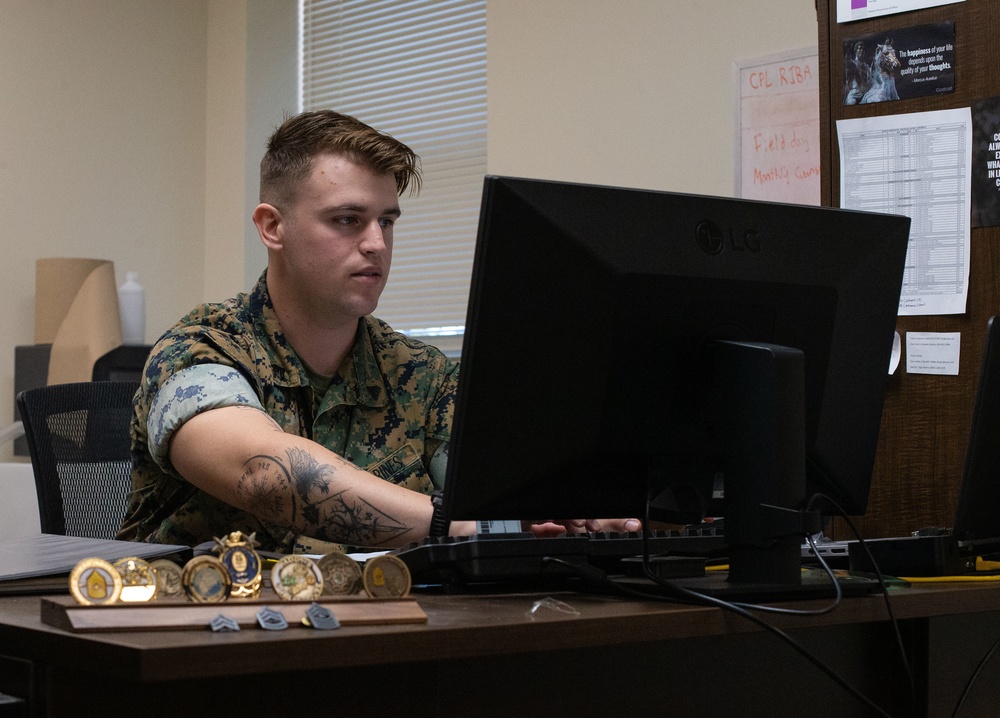 Meet the Marine; Cpl. Derek Riba