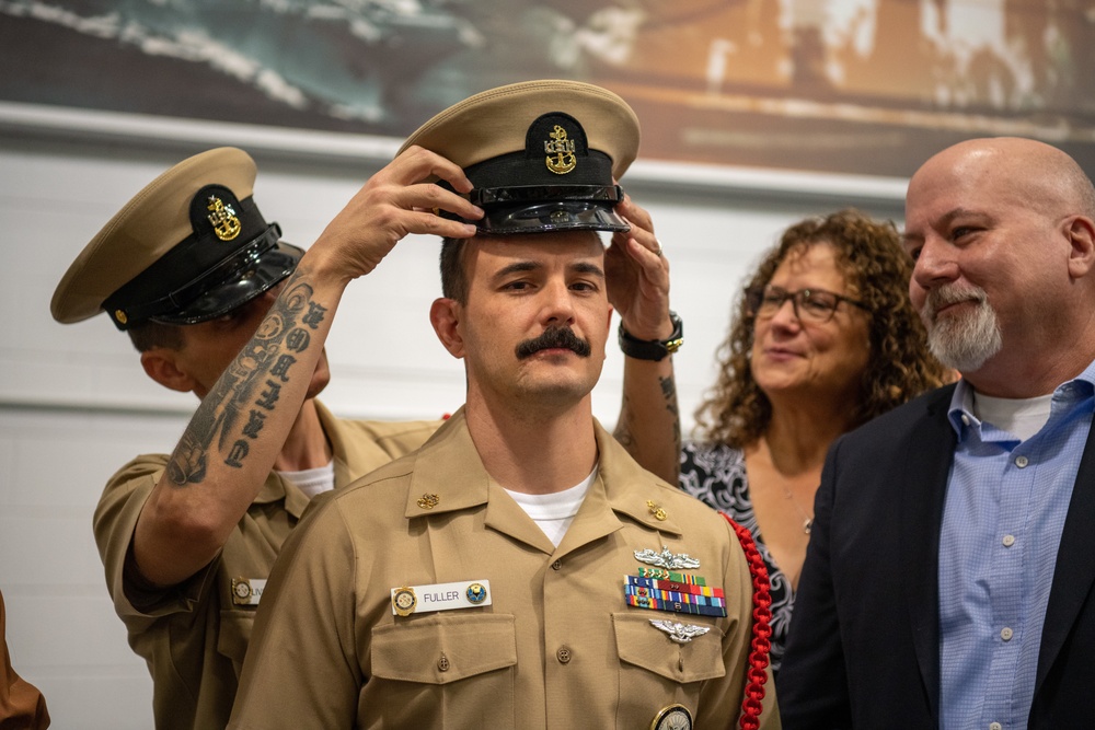 Recruit Training Command CPO Pinning Ceremony