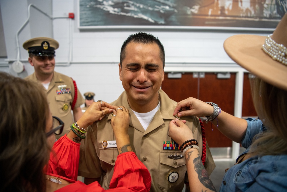 Recruit Training Command CPO Pinning Ceremony