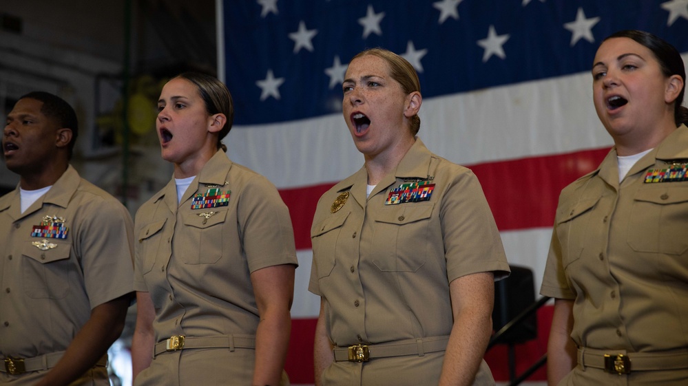 129th Chief Pinning Ceremony