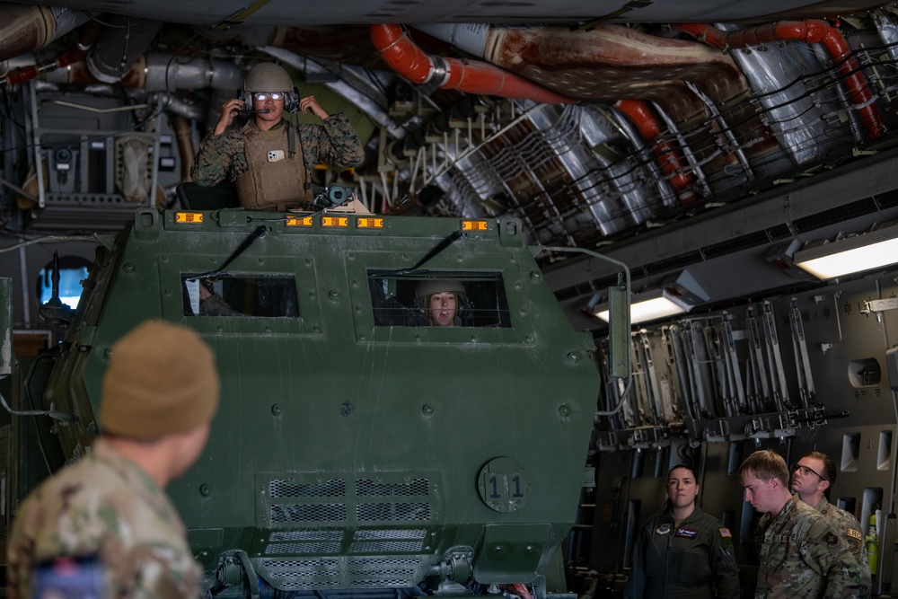 Airmen, Marines train to maximize lethality through rapid global mobility
