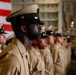 Abraham Lincoln hosts a chief petty officer pinning ceremony