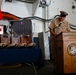 Abraham Lincoln hosts a chief petty officer pinning ceremony