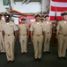 Abraham Lincoln hosts a chief petty officer pinning ceremony