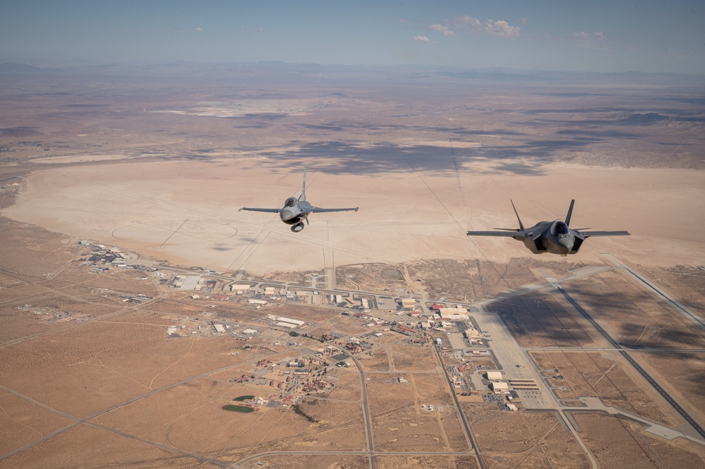 412th Test Wing conducts STEM flyovers