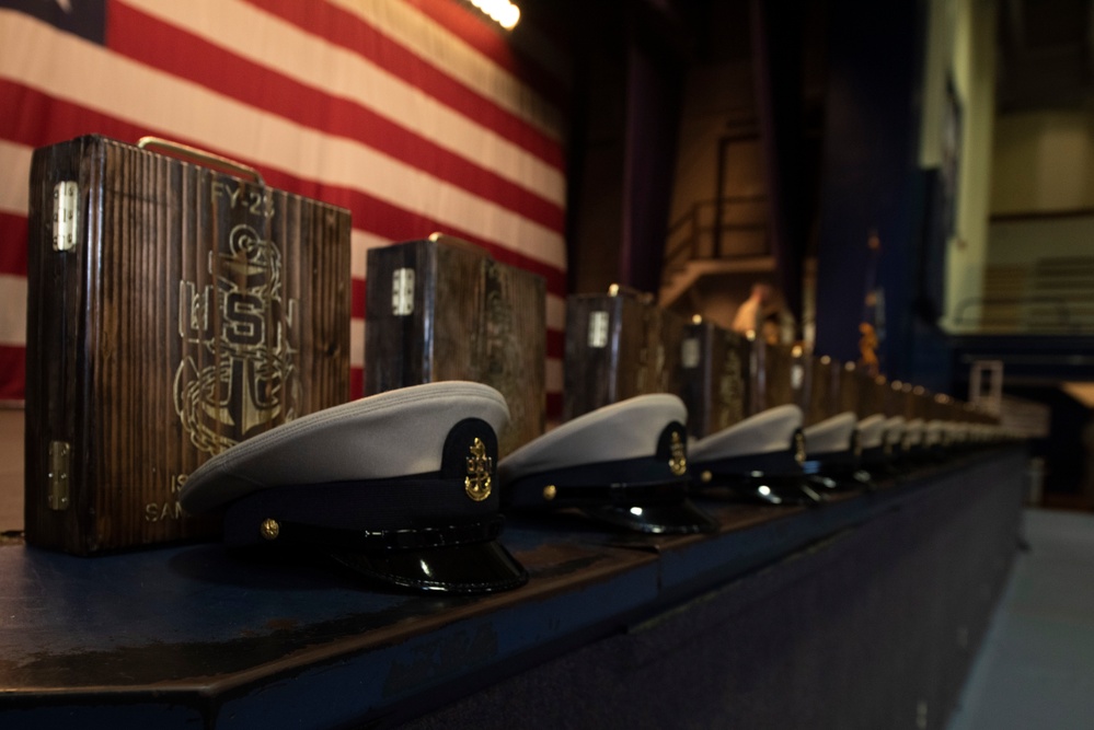 USS Theodore Roosevelt (CVN 71) Chief Pinning Ceremony