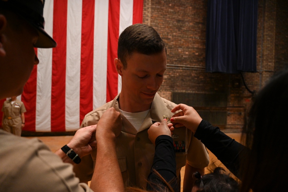 Sixteen CPOs pinned on NAVSTA GL