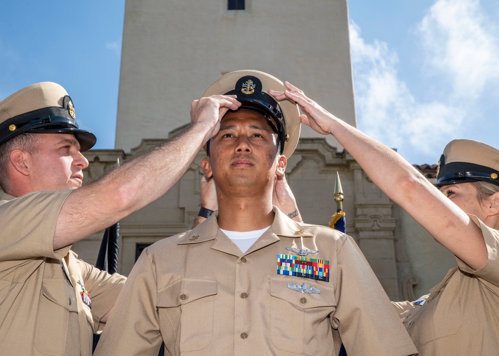 New Chiefs are Pinned in FY-23 Chief Pinning Ceremony