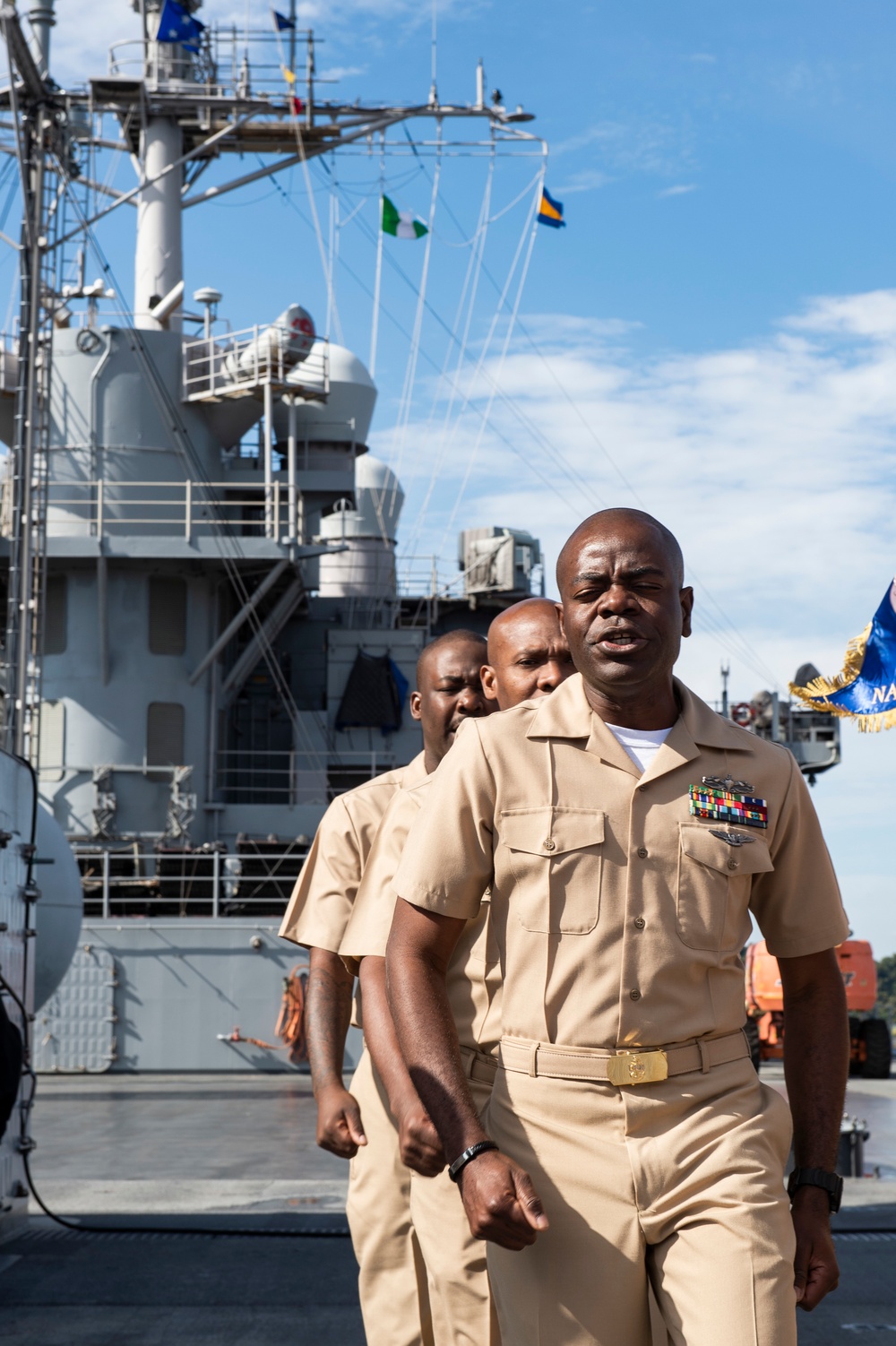 Blue Ridge promote nine new Chief Petty Officers