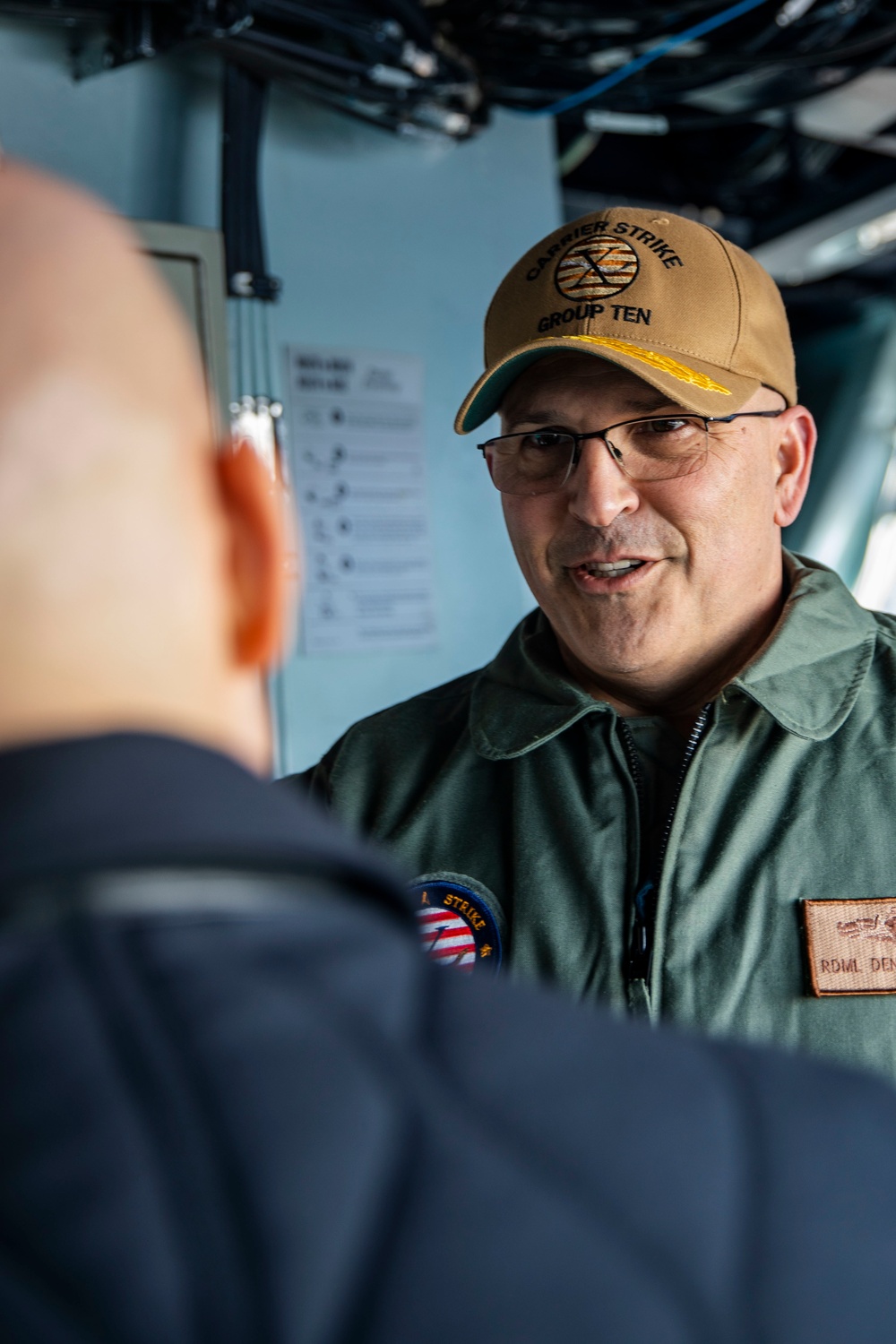 USS George H.W. Bush Distinguished Visitors