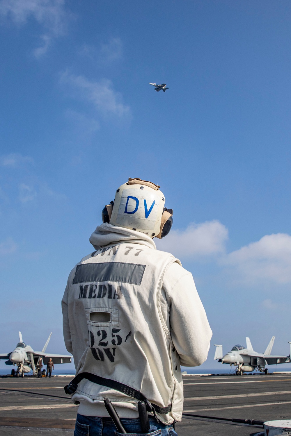 USS George H.W. Bush Distinguished Visitors