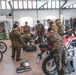 U.S. Marines with Combat Logistics Battalion 6 participate in Finnish dirt bike course