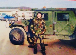 Translator, turned National Security Professor, returns to KFOR.