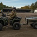 U.S. Marines participates in a Finnish ATV course