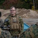 U.S. Marines participates in a Finnish ATV course