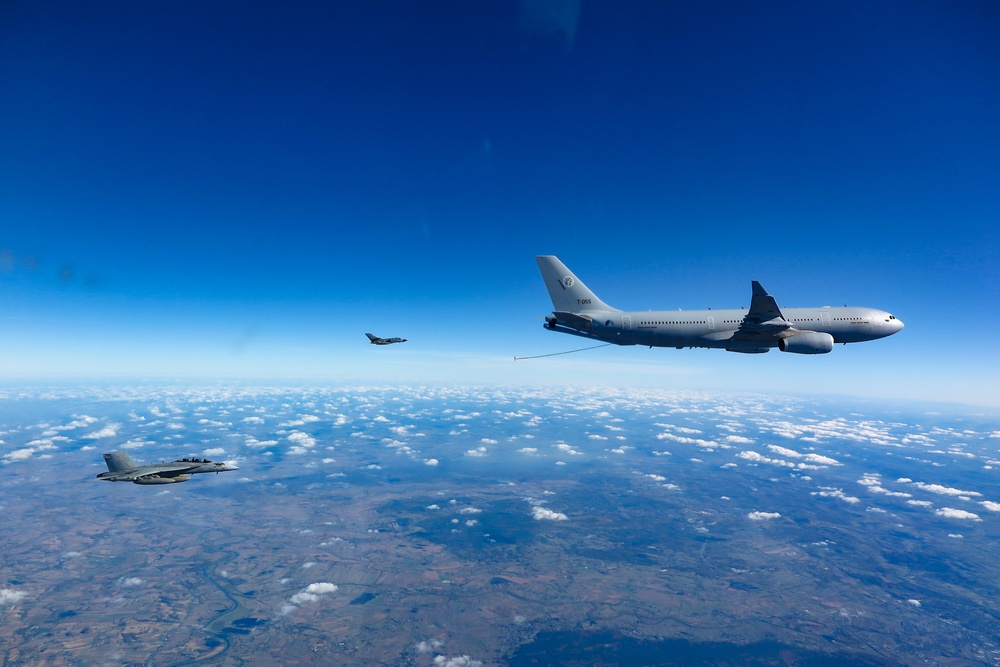 Multi-National Aerial Refueling during Neptune Strike 22.2