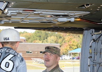 MDARNG RRB Attends Kent Island HS' Homecoming