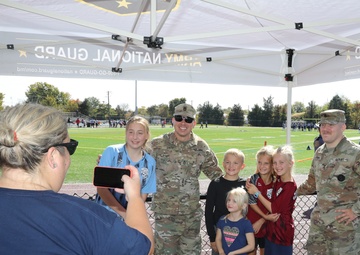 MDARNG RRB Attends Kent Island HS' Homecoming