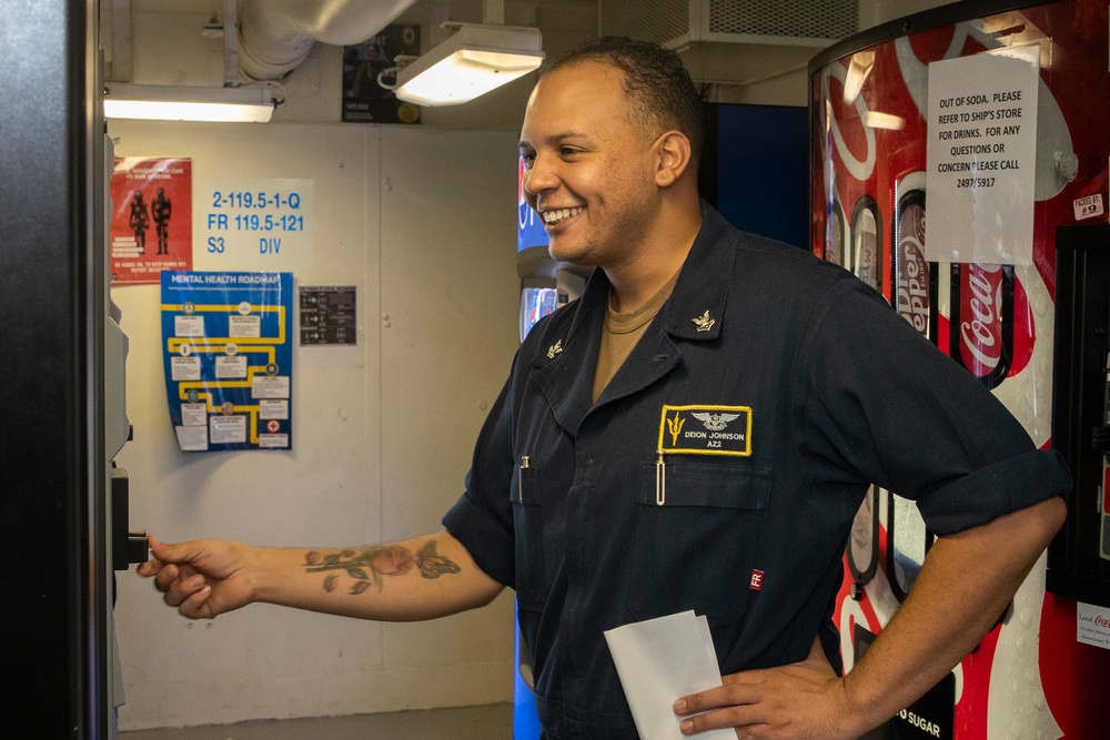 USS Tripoli Wardroom Galley
