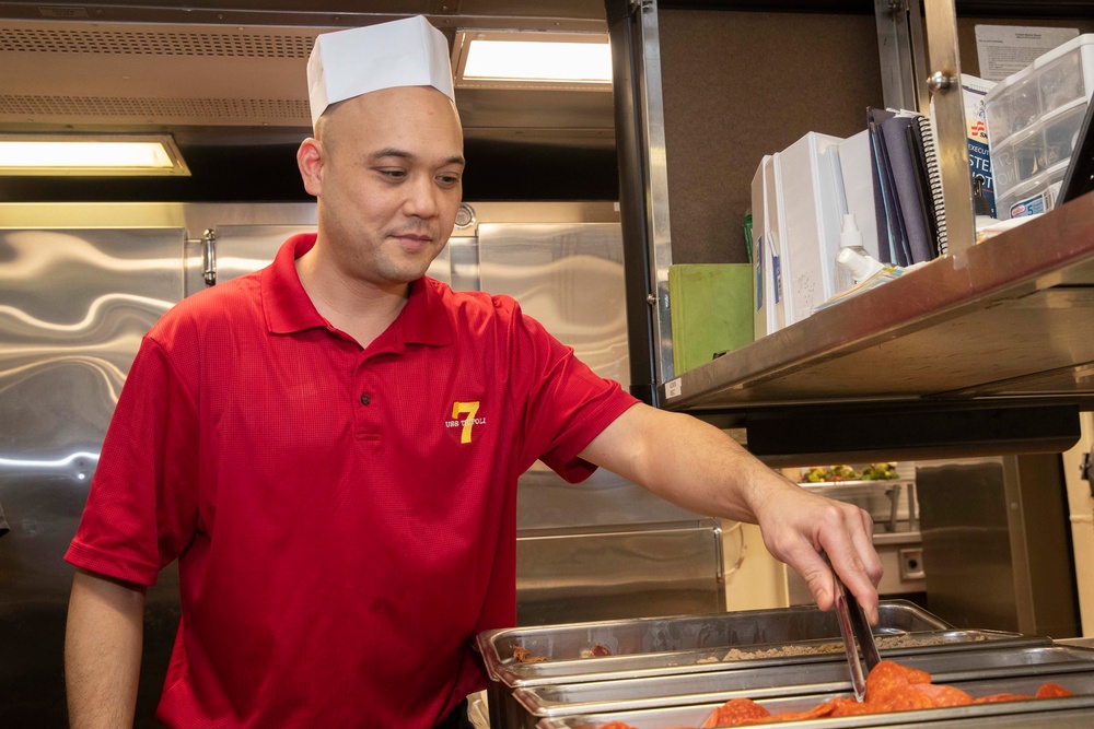 USS Tripoli Wardroom Galley