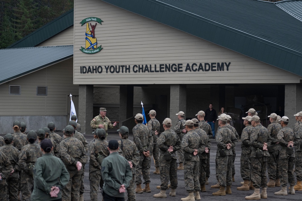 Idaho Youth Challenge Academy Visit