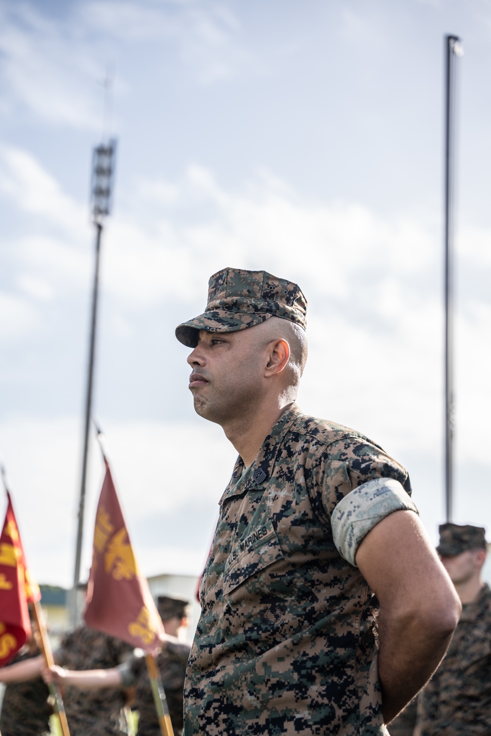 Sgt. Maj. Marcos Cordero relief ceremony