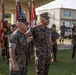 Sgt. Maj. Marcos Cordero relief ceremony