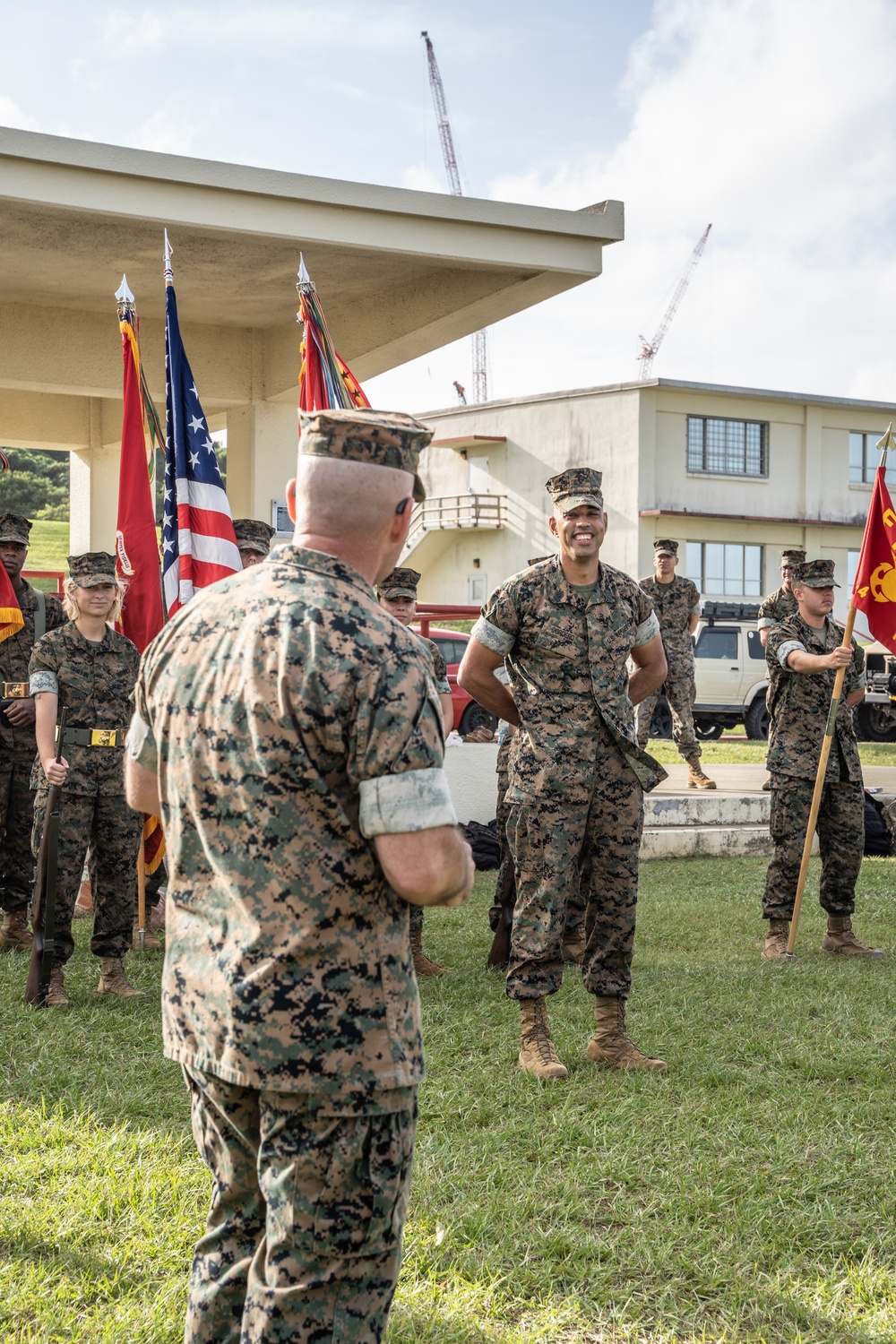 Sgt. Maj. Marcos Cordero relief ceremony