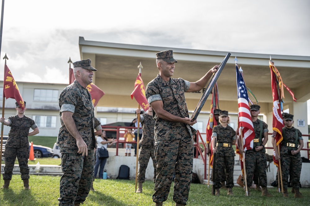 Sgt. Maj. Marcos Cordero relief ceremony