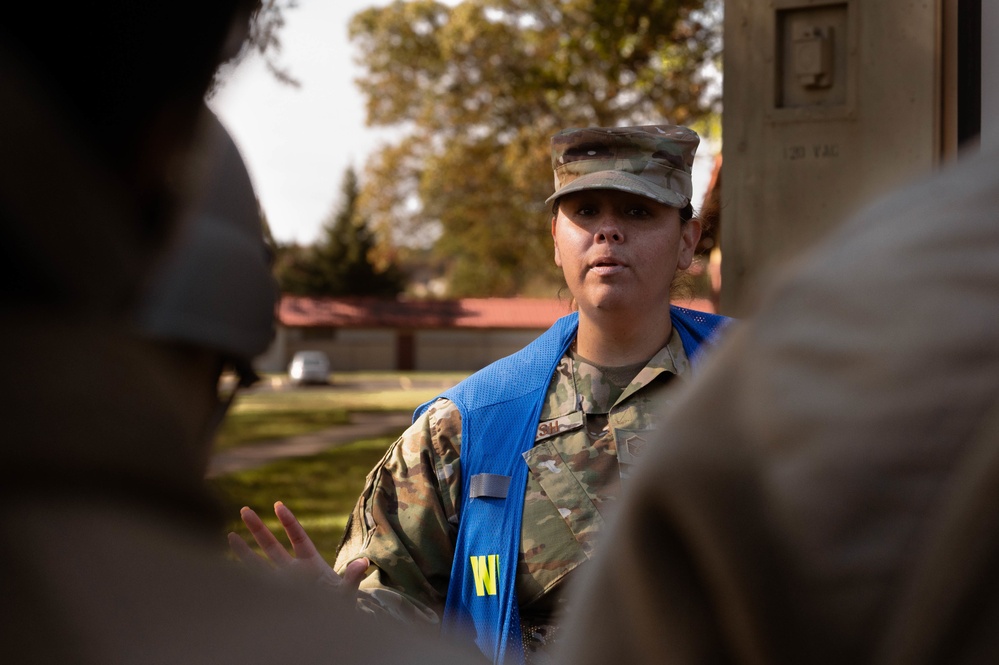 Scott Air Force Base Force Support Squadron prepares for Ballistic Badger 22