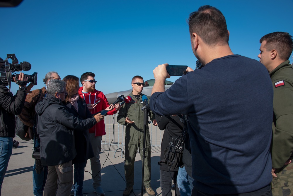 NATO AIRCOM hosts international media day at Lask Air Base, Poland to highlight Air Shielding