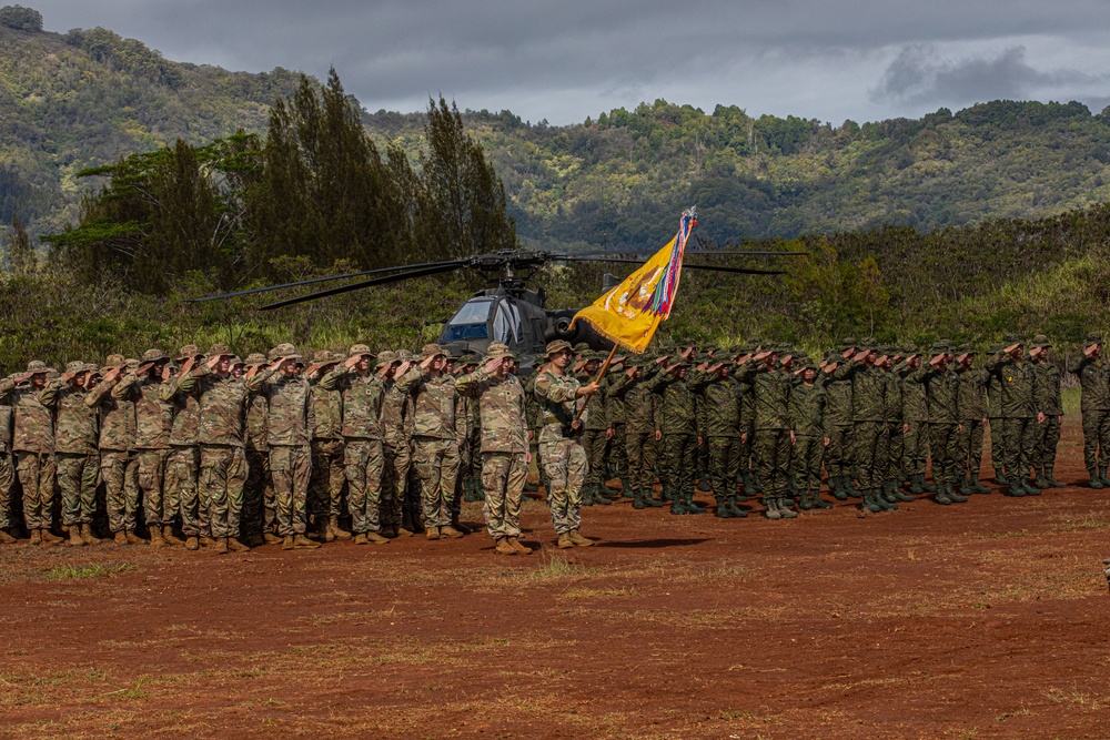 Joint Pacific Multinational Readiness Center 23-01 Opening Ceremony
