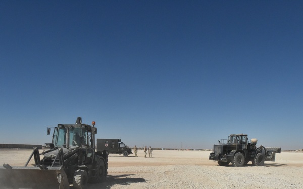 TF Victory and TF Minecraft parking lot improvements at AAAB