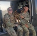 3-142 AHB Conducts Helicopter Familiarization Training with Military Working Dogs