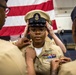 USS George H.W. Bush Chief Pinning